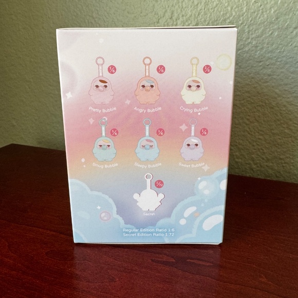 Pop Mart PUCKY BEANIE BUBBLE UP - Plush Pendant - Crying Bubble - New (opened) - Picture 3 of 5